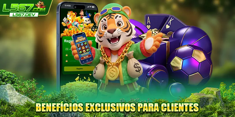 Benefícios exclusivos para clientes