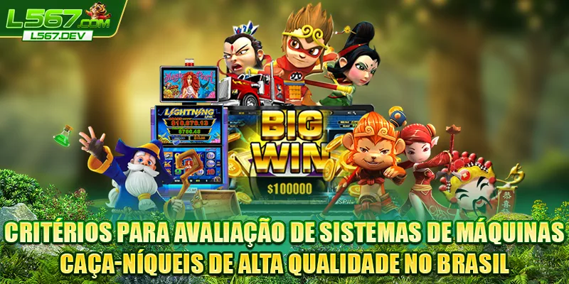 Critérios para avaliação de sistemas de máquinas caça-níqueis de alta qualidade no Brasil Critérios para avaliação de sistemas de máquinas caça-níqueis de alta qualidade no Brasil