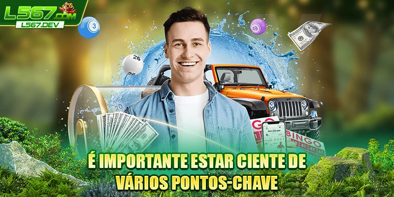 É importante estar ciente de vários pontos-chave