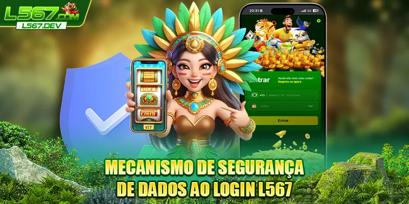 Mecanismo de segurança de dados ao login L567