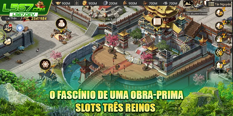O fascínio de uma obra-prima Slots Três Reinos 