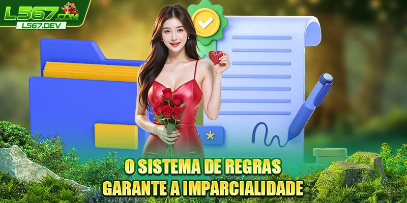 O sistema de regras garante a imparcialidade