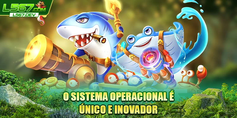 O sistema operacional é único e inovador